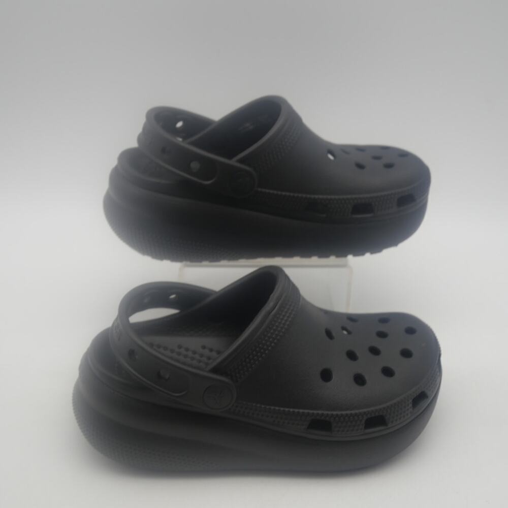 NEW Crocs Cutie Crush BLACK  Children's Kid's Boys Girls Size 12 C12 - Picture 5 of 11